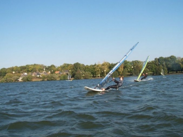  Ganando velocidad en windsurf 